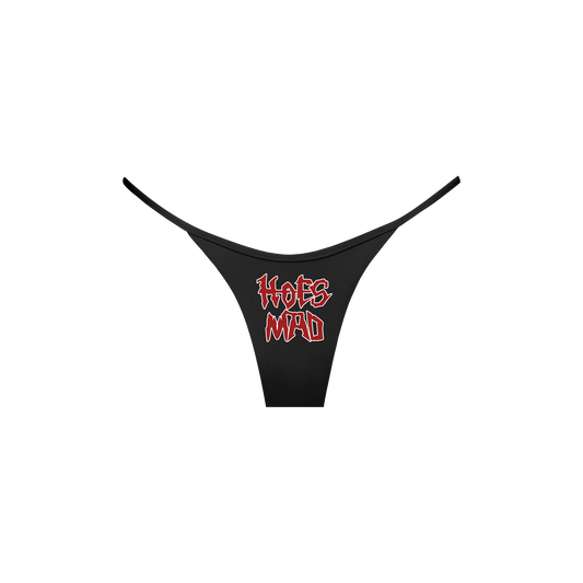 Hoes Mad Fire Conversation Thong Bikini Bottoms